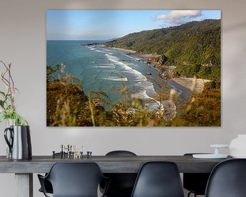 The west coast of New Zealand