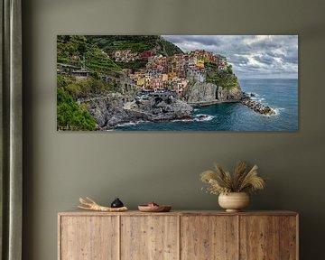 Kleurrijk Cinque Terre (Italië): Manarola van Martijn