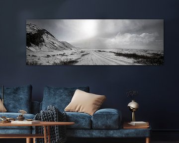 Panorama Thingvellir - IJsland van Gerald Emming