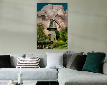 Mill, Schiedam, Niederlande von Maarten Kost