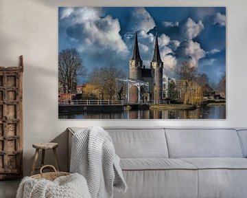 Clouds, Delft, The Netherlands van Maarten Kost