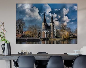 Clouds, Delft, The Netherlands van Maarten Kost