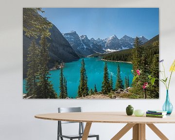 Morraine Lake, Alberta (Canada) van Kaj Hendriks