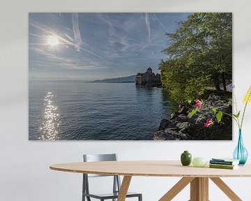 Château de Chillon, Montreux Zwitserland van Ingrid Aanen