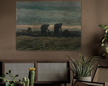Twee vrouwen in het veen, Vincent van Gogh