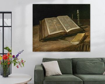 Stilleven met bijbel, Vincent van Gogh