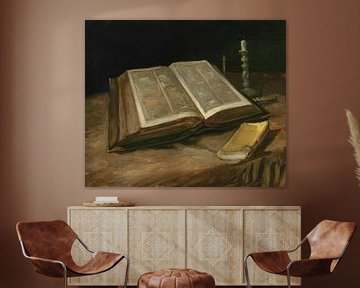 Stilleven met bijbel, Vincent van Gogh