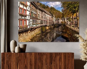 Herfst in Monschau van Bert Beckers