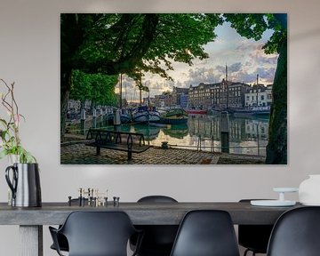 Wolwevershaven in Dordrecht von Dirk van Egmond