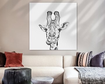 Giraffe van Poster Art Shop