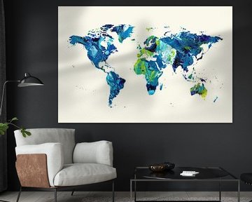 Carte du monde sur Felix Brönnimann