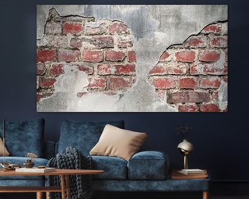 Old brick wall by Günter Albers