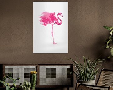 Flamingo van Poster Art Shop