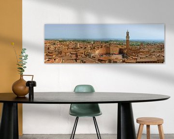 Panorama von Siena, Toskana, Italien