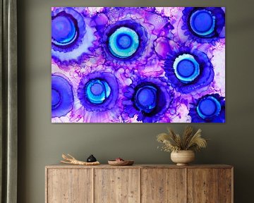 Blue Purple / Blauw paars / Blauw Lila/ Bleu Lila van Joke Gorter