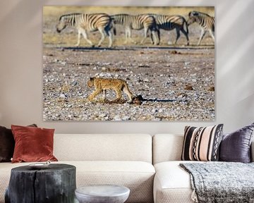 Baby Lion by Poster Art Shop