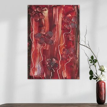 Bruine bloemenpracht