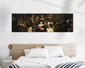 Extrait de La Ronde de nuit,Rembrandt van Rijn