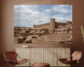 Rayen kasteel in Iran van Marcel Alsemgeest