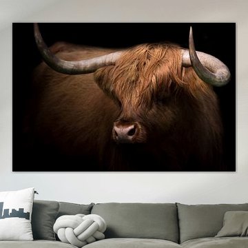 Scottish Highlander by Karel Ton