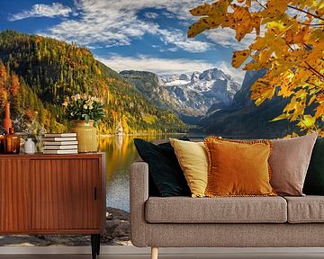 Herbst am Gosausee von Silvio Schoisswohl