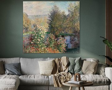 Ecke des Gartens von Montgeron, Claude Monet