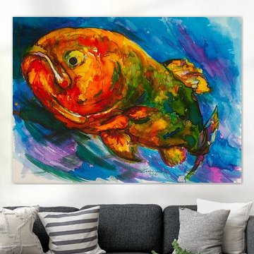 Chagarijnige  rode vis.