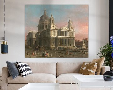 St. Paul's Cathedral, Canaletto