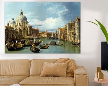 De toegang tot het Grote Kanaal, Venetië, Canaletto