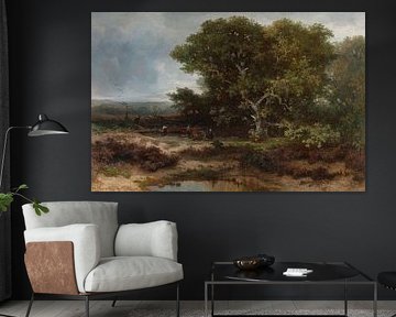 De heide bij Wolfheze, Johannes Warnardus Bilders