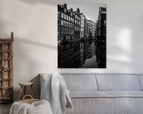 Amsterdam in zwart/wit