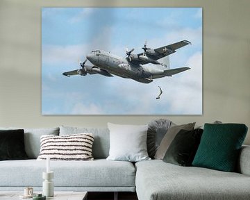 Lockheed C-130 Hercules transportvliegtuig van Wim Stolwerk