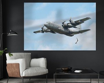 Lockheed C-130 Hercules transportvliegtuig van Wim Stolwerk