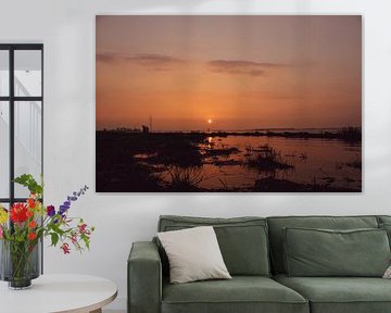 Sunset by the sea