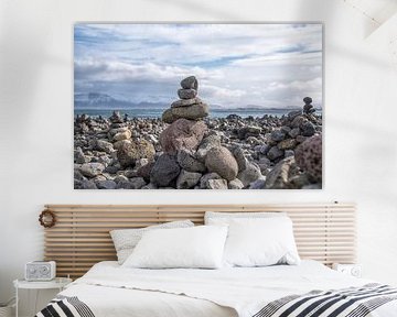 Iceland: Still life with stones by Coby Bergsma
