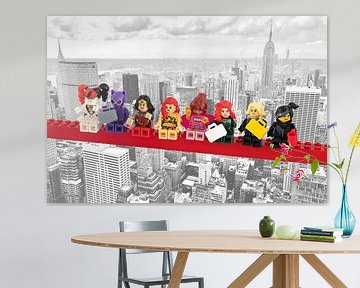 Lunch atop a skyscraper Lego edition - Super Heroes - Women - New York