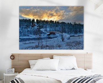 Norwegen, Winter van Michael Schreier
