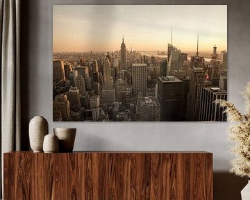 Panorama of New York by Mascha Boot
