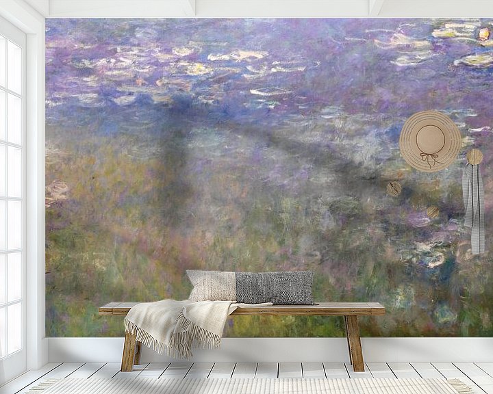 Beispiel fototapete: Seerosen, Claude Monet
