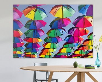 Umbrellas sur Bas van der Burgt
