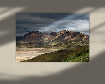 Landmannalaugar Island von Arnold van Wijk