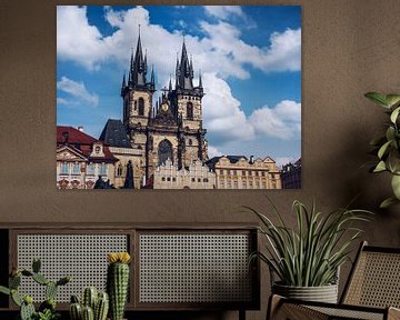 Prague – Týn Church by Alexander Voss