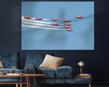 The Red Arrows von Wim Stolwerk