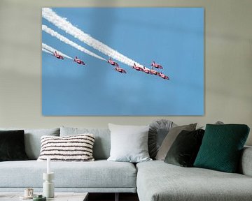 Engels demonstratieteam Red Arrows van Wim Stolwerk