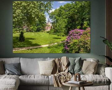 Hexenturm vom Schlosspark von Bad Homburg van Christian Müringer