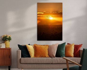Sunset in Kenya 2 by Andy Troy