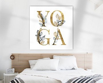 yoga van Poster Art Shop