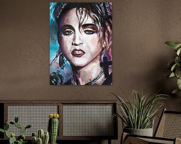 Madonna peinture sur Jos Hoppenbrouwers