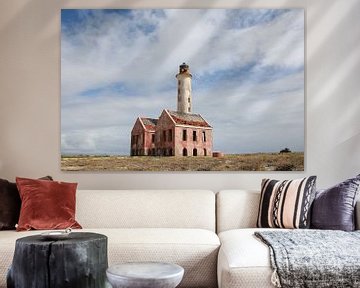 vuurtoren - lighthouse op klein curacao by Frans Versteden