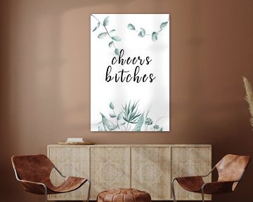 Verjaardag Proost Teven Cadeau voor Teven van Poster Art Shop